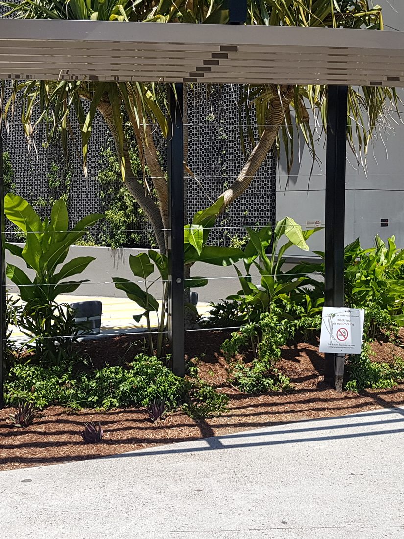 A built park structure on a Grolife public-space construction site