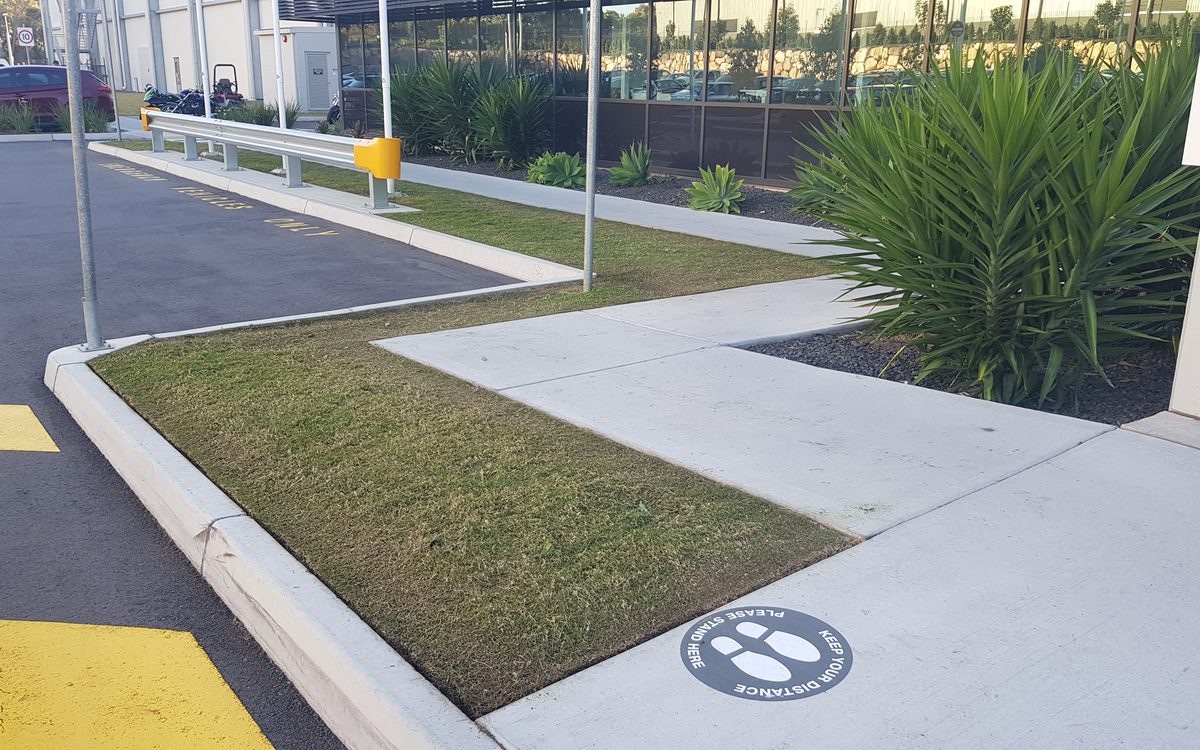 Grolife crew at a Queensland industrial site